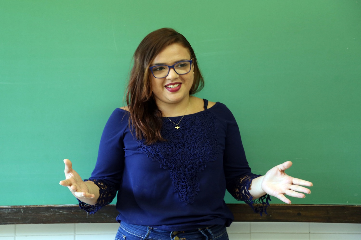 A estudante do Pará Amanda Cavalcante está na UFS desde junho. 