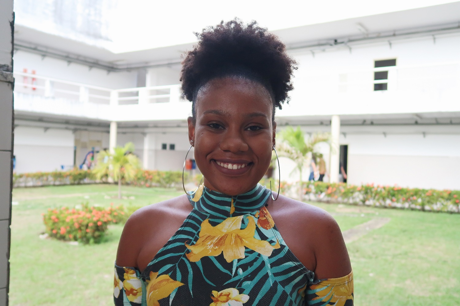 "Com a proposta da oficina, resolvi participar e vi que foi um ponto motivador para que eu siga aprendendo mais sobre essa realidade”, disse a estudante Mayara Augusta.