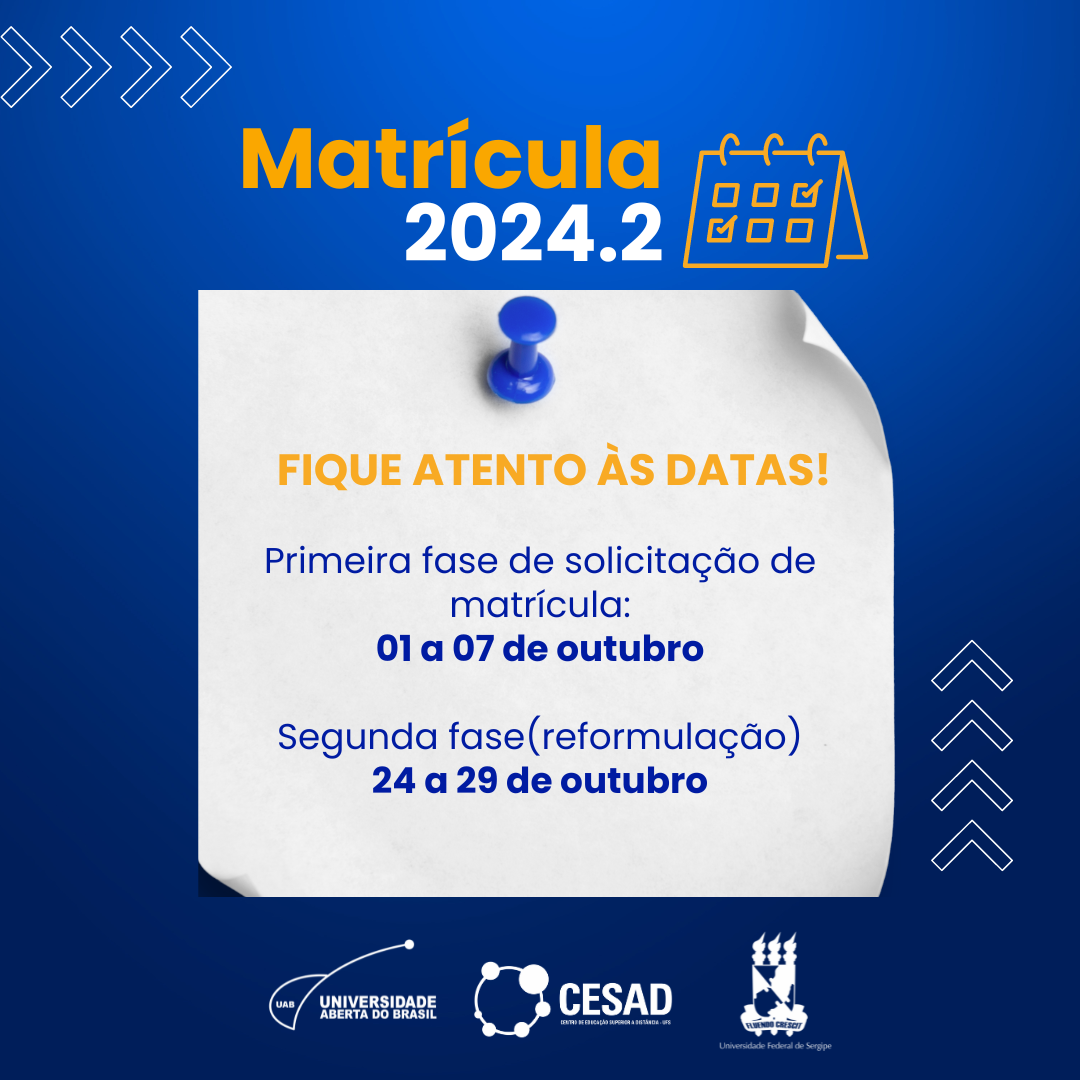 Matrícula 2024.2